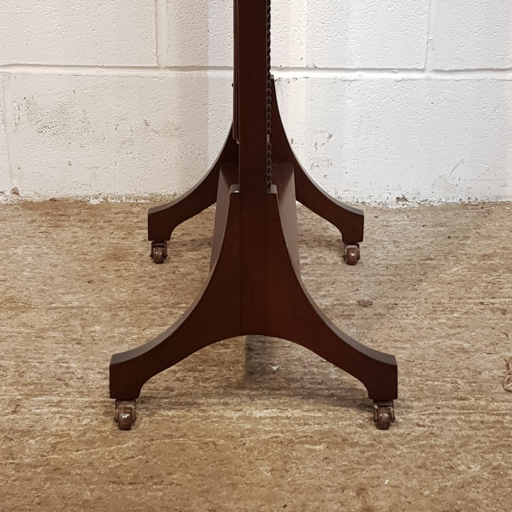 ANTIQUE EDWARDIAN MAHOGANY CHEVAL MIRROR C1900 View VI