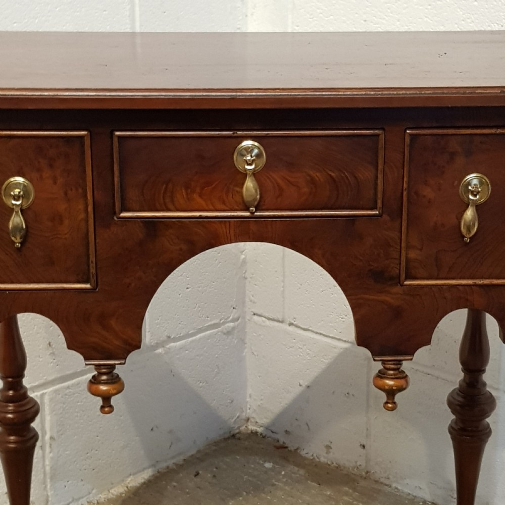 ANTIQUE WALNUT LOWBOY C1920  View IV