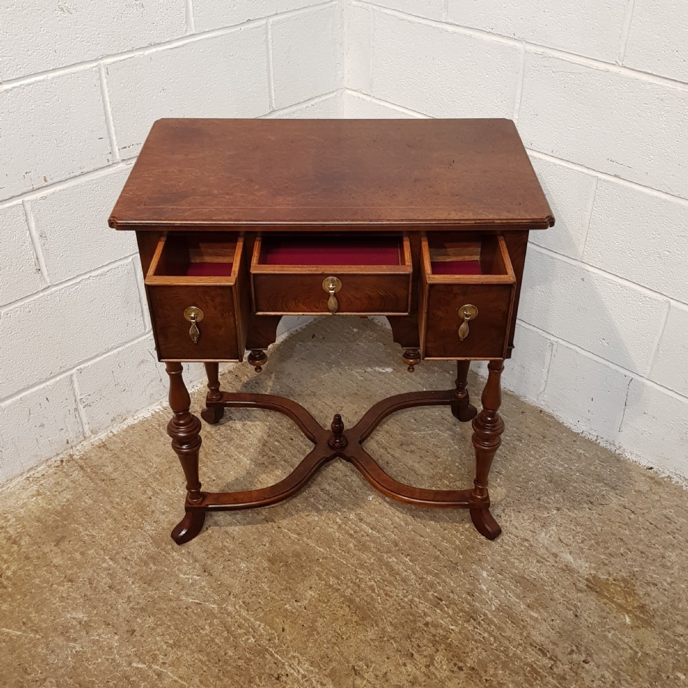 ANTIQUE WALNUT LOWBOY C1920  View VII