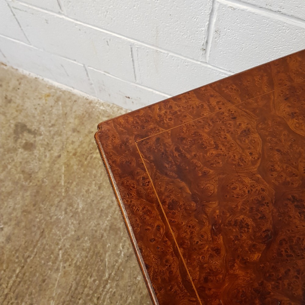 ANTIQUE WALNUT LOWBOY C1920  View VIII