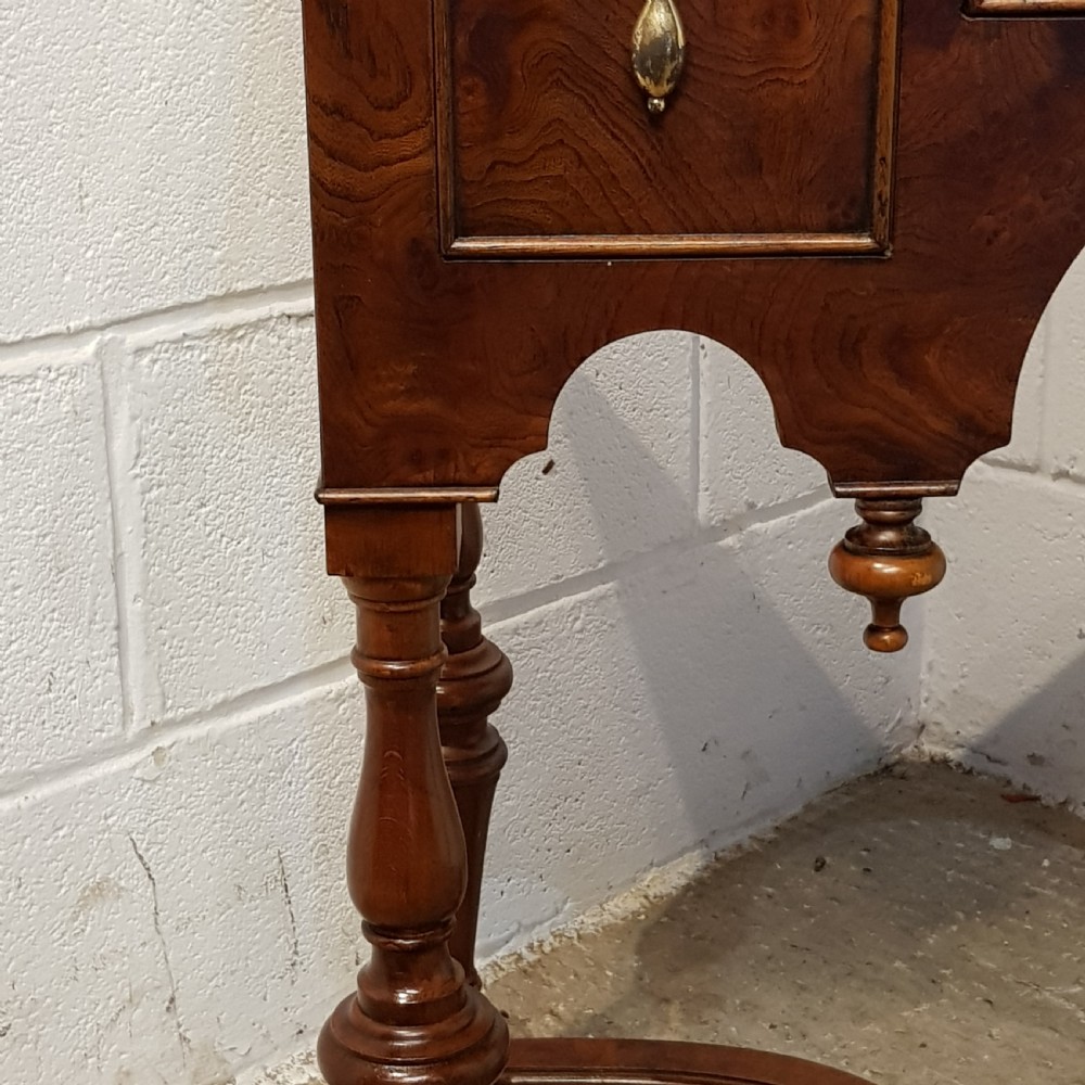 ANTIQUE WALNUT LOWBOY C1920  View XI