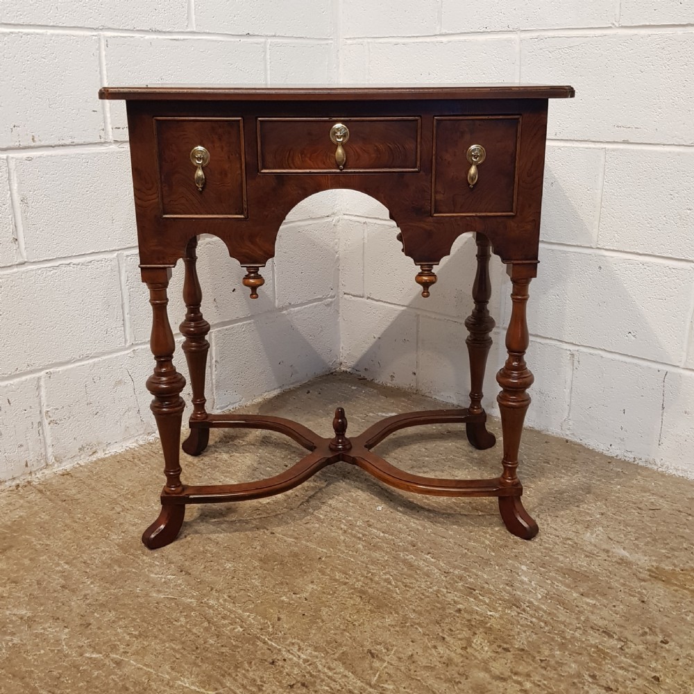 ANTIQUE WALNUT LOWBOY C1920  View XIII