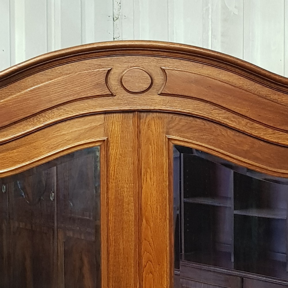 ANTIQUE 19TH CENTURY FRENCH OAK ARMOIRE C1880 View VIII