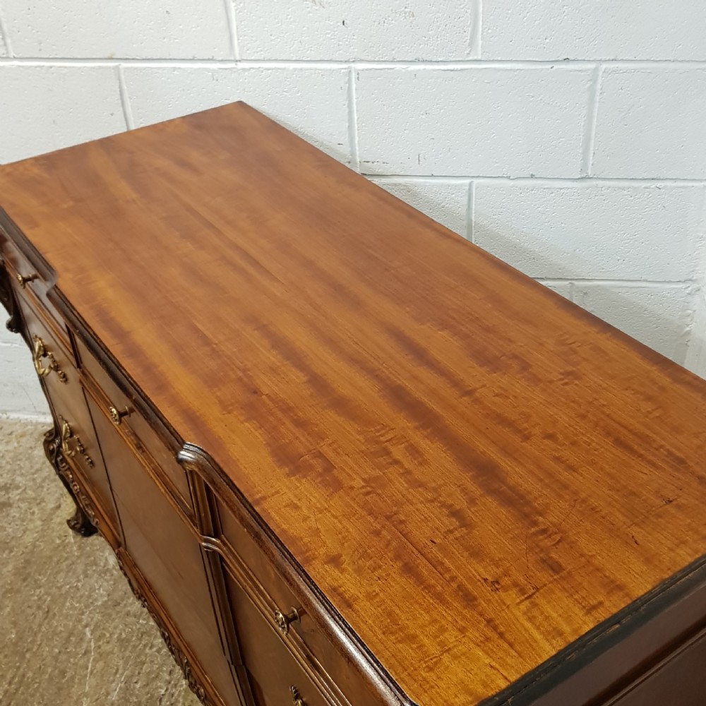 ANTIQUE ITALIAN ROCOCO WALNUT CHEST OF DRAWERS C1920 View VIII