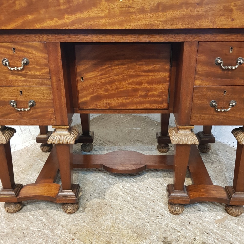 ANTIQUE 19TH CENTURY FLEMISH WALNUT SECRETAIRE  DESK C1880 View VII