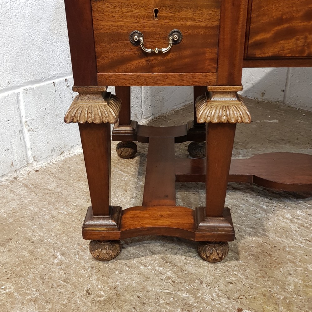 ANTIQUE 19TH CENTURY FLEMISH WALNUT SECRETAIRE  DESK C1880 View IX