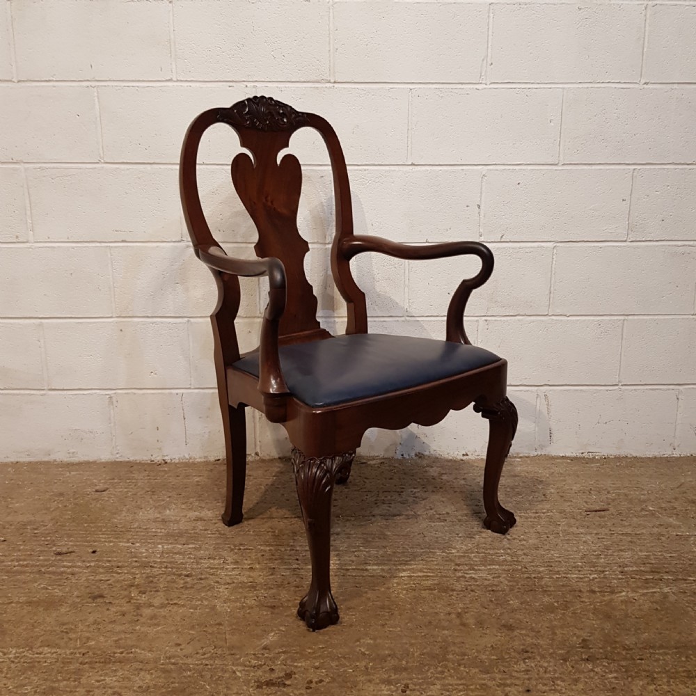 ANTIQUE SET EIGHT LATE VICTORIAN MAHOGANY QUEEN ANNE  WARING & GILLOWS DINING CHAIRS  C1890 View X