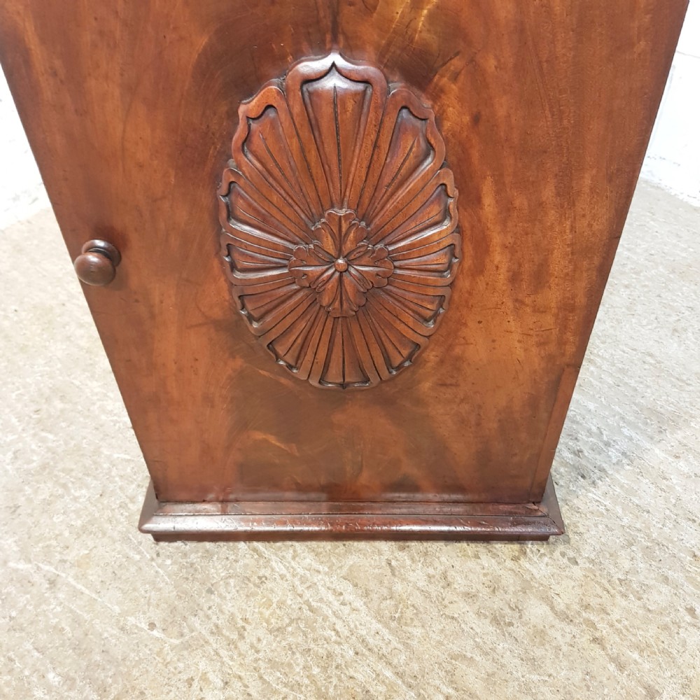 ANTIQUE PAIR WILLIAM 1V MAHOGANY BEDSIDE CABINETS C1830 View VI