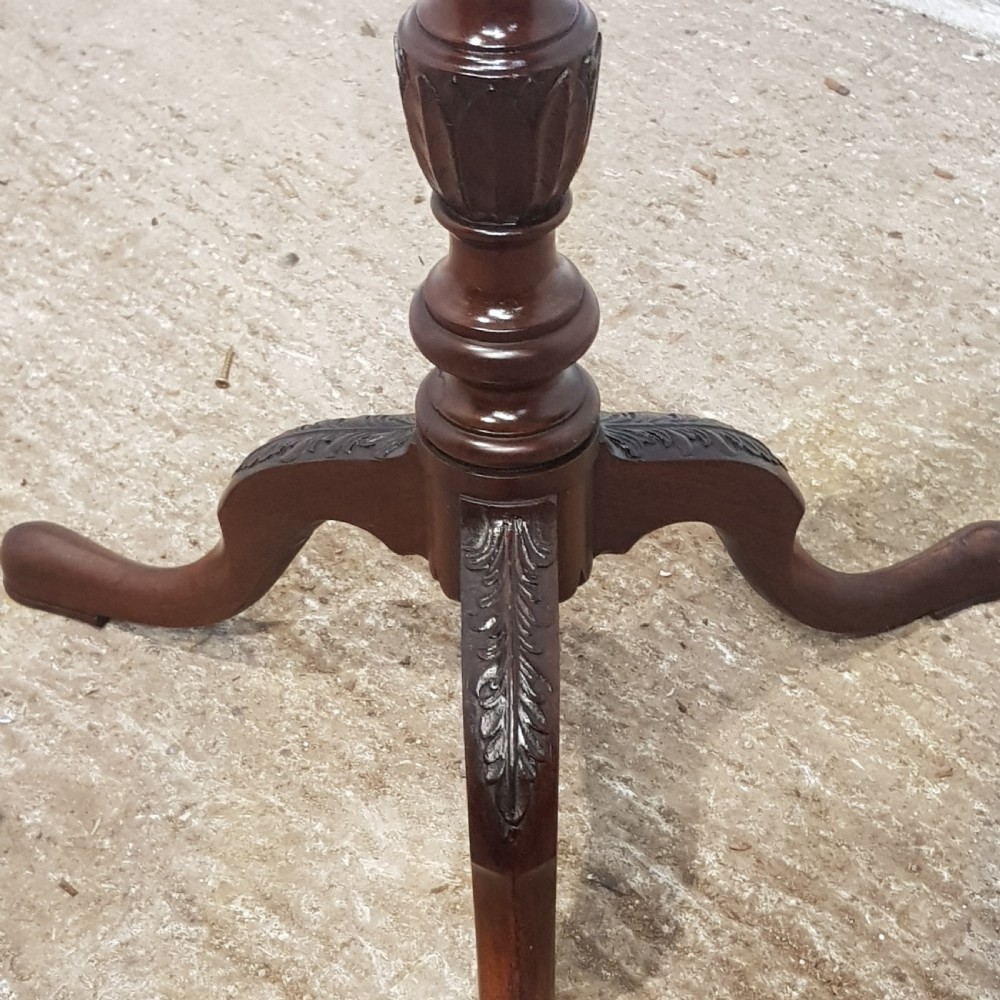 ANTIQUE PAIR EDWARDIAN MAHOGANY TORCHERES  c1900 View VI