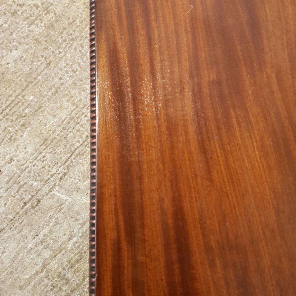 ANTIQUE VICTORIAN MAHOGANY DWARF CHEST OF DRAWERS C1880 View V