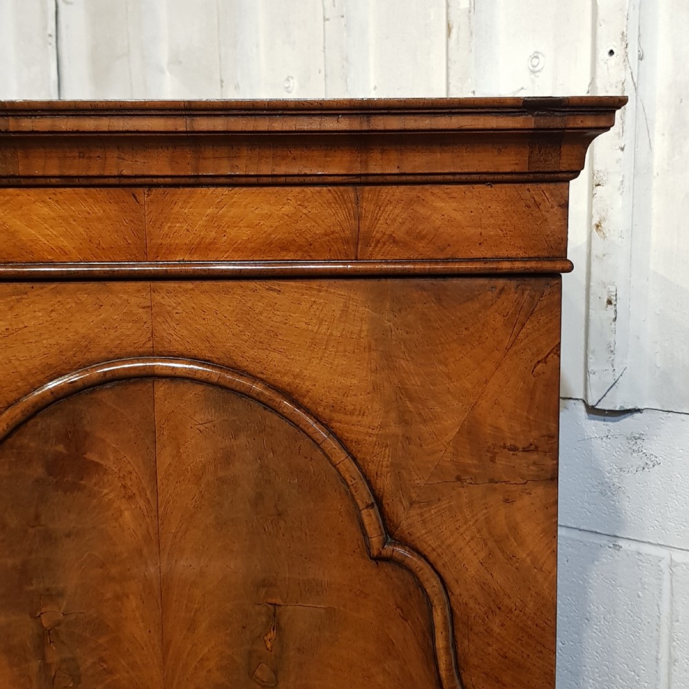 ANTIQUE BURR WALNUT TRIPLE WARDROBE C1920 View VI