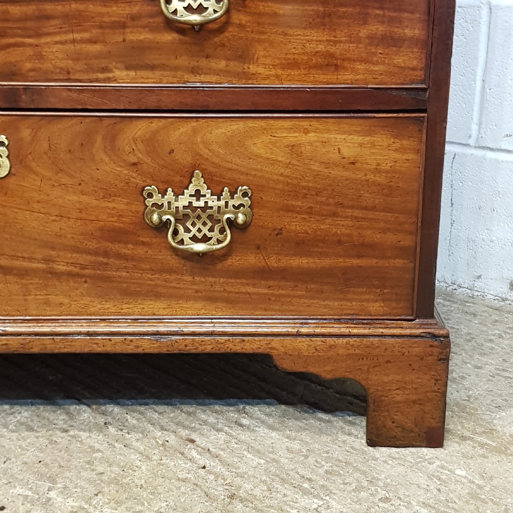 AN ANTIQUE GEORGE 111 SIX HEIGHT MAHOGANY TALLBOY / CHEST C1780 View VII