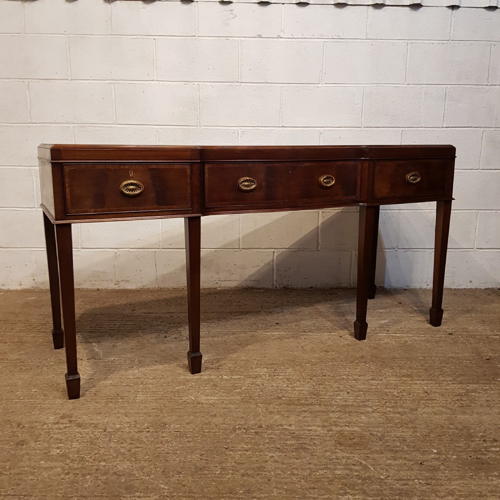 AN ANTIQUE MAHOGANY EDWARDIAN SERVER / SIDEBOARD C1900 View IV