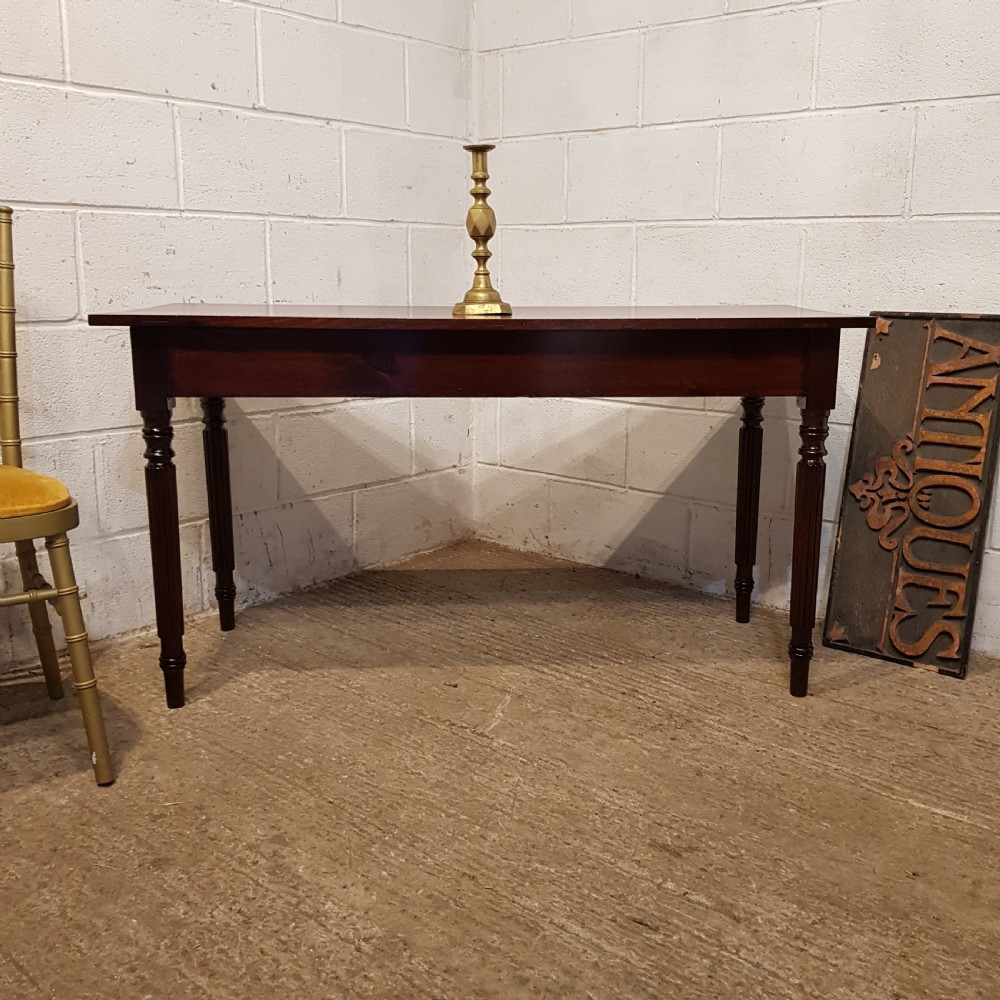 AN ANTIQUE MAHOGANY WILLIAM 1V CONSOLE TABLE C1830