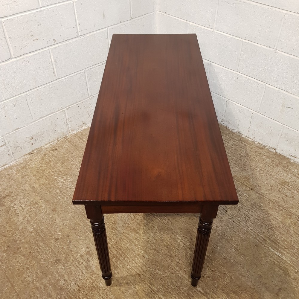 AN ANTIQUE MAHOGANY WILLIAM 1V CONSOLE TABLE C1830 View II