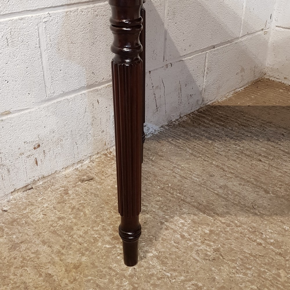 AN ANTIQUE MAHOGANY WILLIAM 1V CONSOLE TABLE C1830 View III