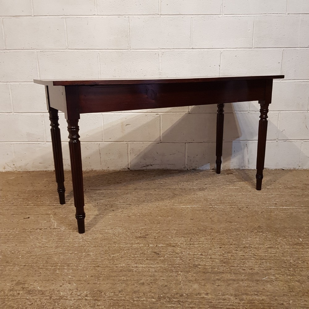 AN ANTIQUE MAHOGANY WILLIAM 1V CONSOLE TABLE C1830 View IV