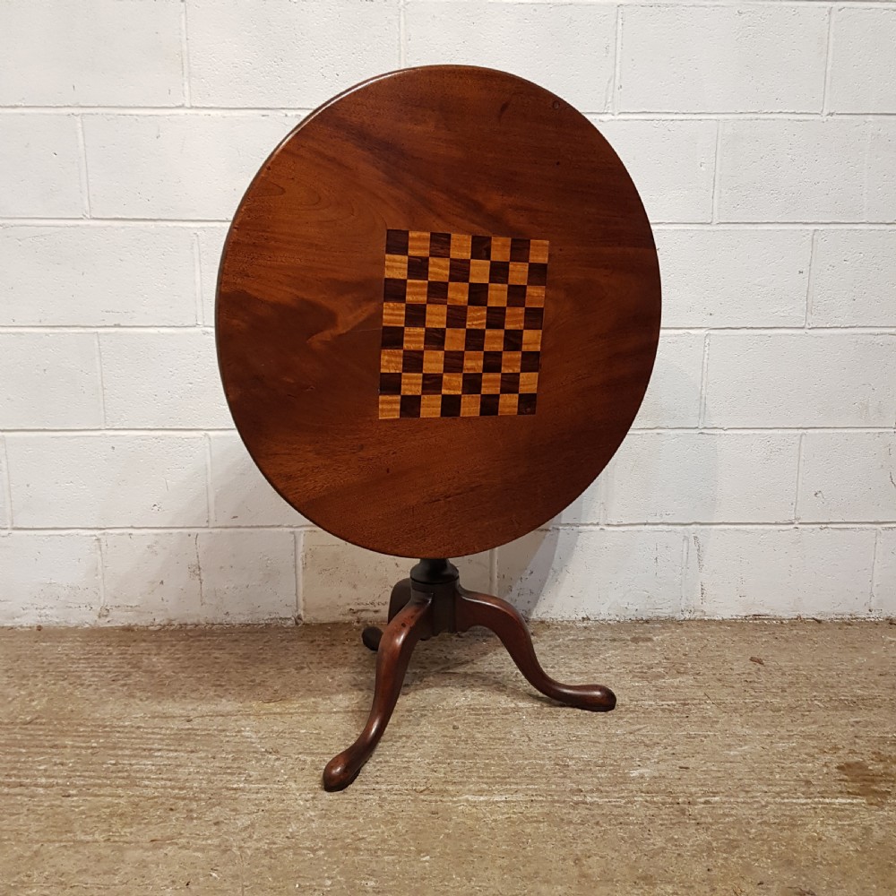 GEORGE 3rd MAHOGANY TIP TOP SUPER TABLE C1780 View II
