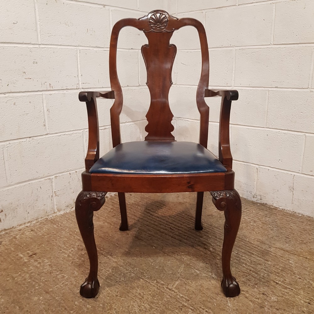 A STUNNING SET OF 6 EDWARDIAN WALNUT DINING CHAIRS C1900 View VI