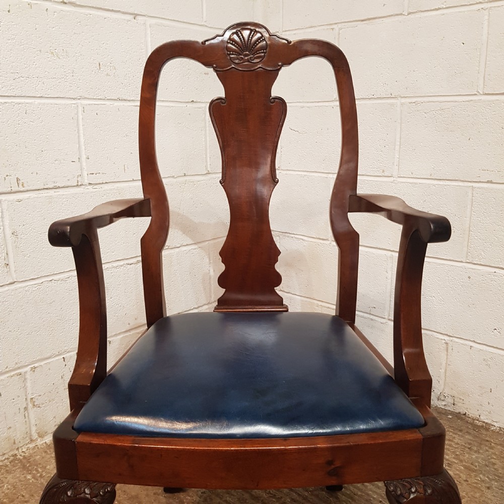 A STUNNING SET OF 6 EDWARDIAN WALNUT DINING CHAIRS C1900 View VII