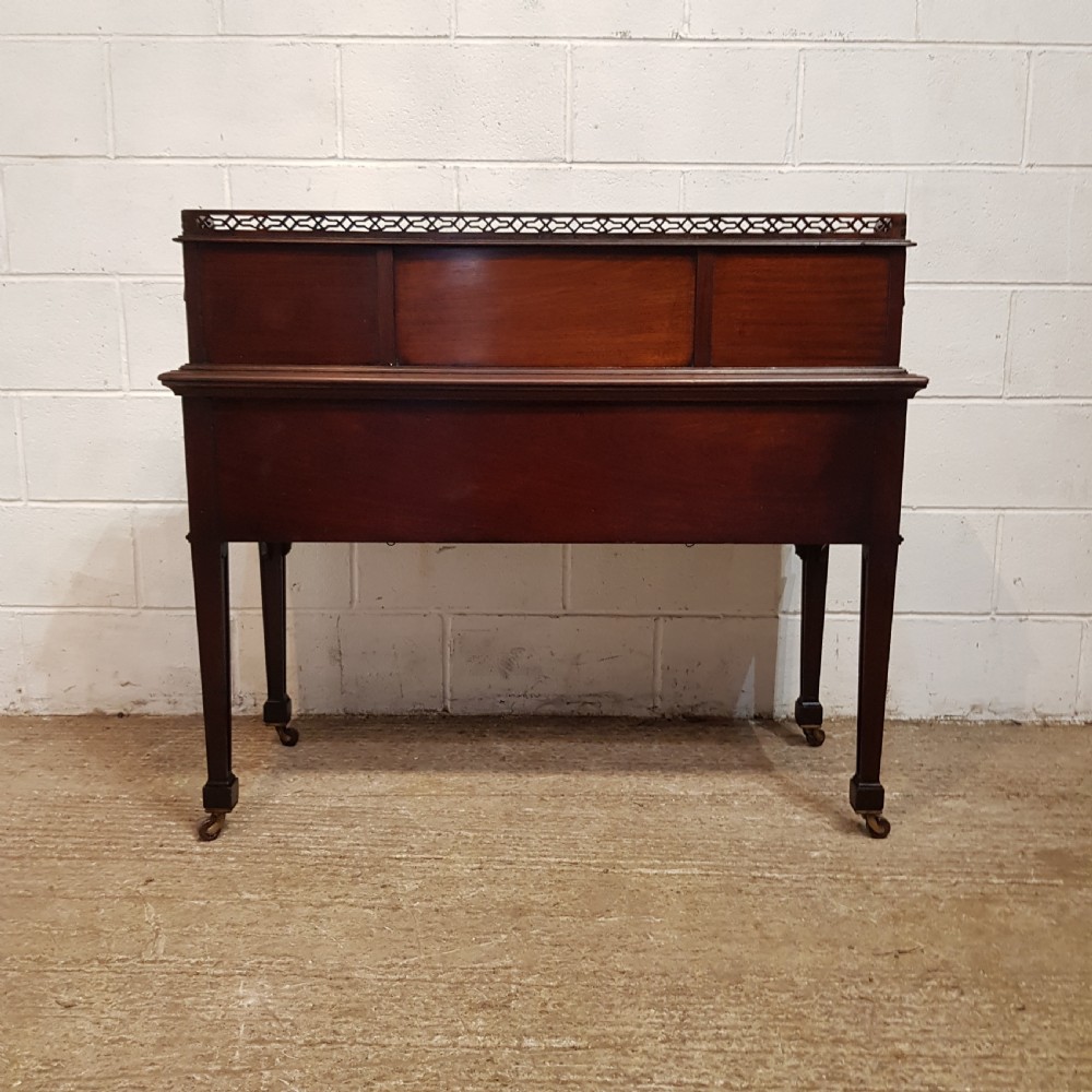 A LATE VICTORIAN MAHOGANY CUBAN DESK C1890 View XIV