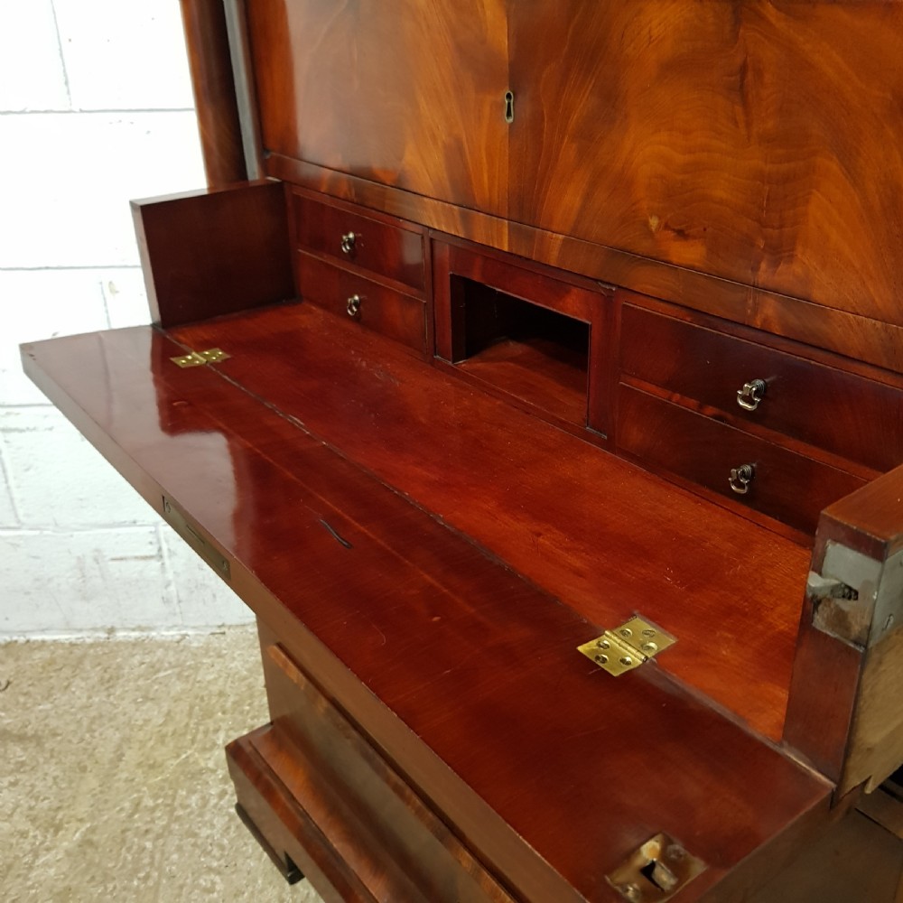 AN ANTIQUE BIDERMERE TALL CHEST & SECRETAIRE C1880 View VIII