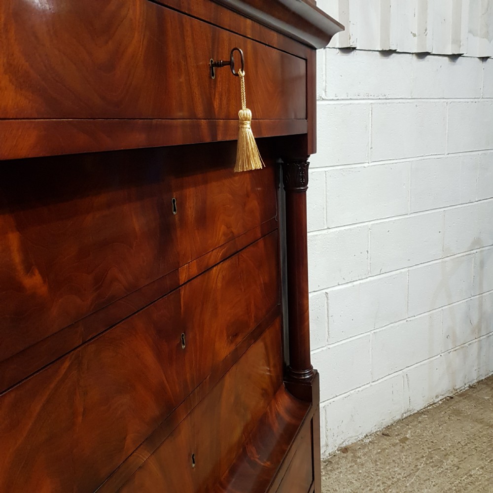 AN ANTIQUE BIDERMERE TALL CHEST & SECRETAIRE C1880 View IX