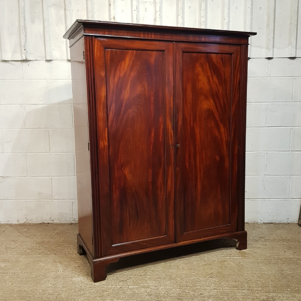 A WILLIAM 4th MAHOGANY COMPACTUM WARDROBE C1830 View IX