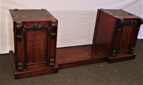 VICTORIAN MAHOGANY SIDEBOARD - ADDITIONAL PHOTO 2