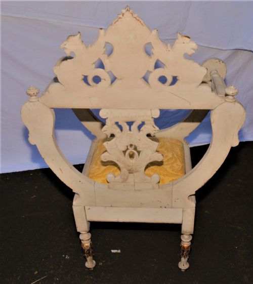 A PAIR OF SAVONAROLA CHAIRS - ADDITIONAL PHOTO 6