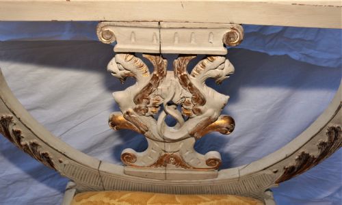 A PAIR OF SAVONAROLA CHAIRS - ADDITIONAL PHOTO 9