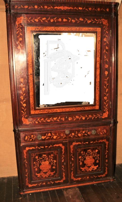 DUTCH MARQUETRY ROBE - ADDITIONAL PHOTO 9
