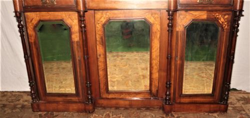 VICTORIAN WALNUT CHIFFONIER - ADDITIONAL PHOTO 2