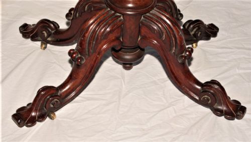 WILLIAM IV ROSEWOOD GAMES TABLE - ADDITIONAL PHOTO 3
