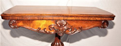 WILLIAM IV ROSEWOOD GAMES TABLE - ADDITIONAL PHOTO 4