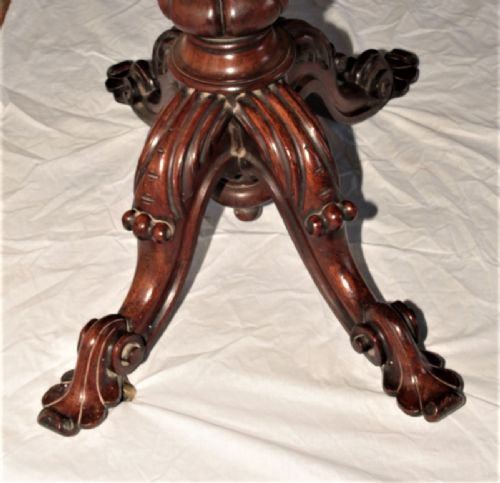 WILLIAM IV ROSEWOOD GAMES TABLE - ADDITIONAL PHOTO 6