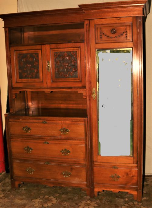 Walnut Wardrobe.