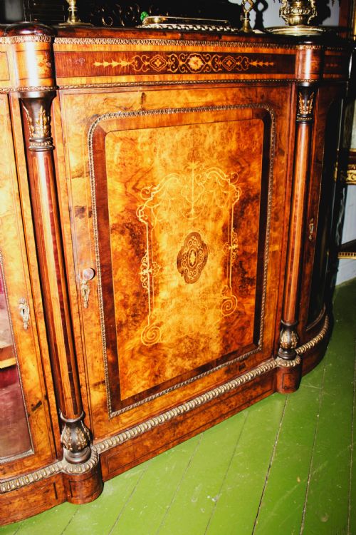 VICTORIAN WALNUT CRADENZA - ADDITIONAL PHOTO 1