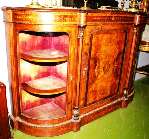 VICTORIAN WALNUT CRADENZA - ADDITIONAL PHOTO 2