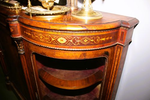 VICTORIAN WALNUT CRADENZA - ADDITIONAL PHOTO 3