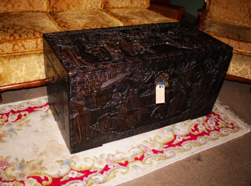 Chinese Carved Box.