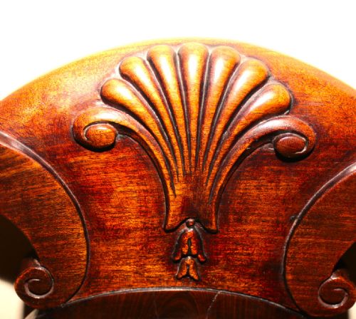 SET OF 6 HIGH QUALITY QUEEN ANN STYLE CHAIRS - ADDITIONAL PHOTO 6