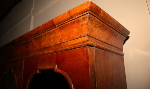 GEORGE III BUREAU BOOKCASE IN WALNUT - ADDITIONAL PHOTO 7