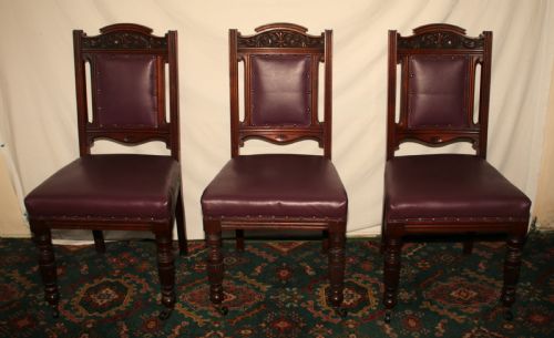 6 IRISH DINING CHAIRS - ADDITIONAL PHOTO 1