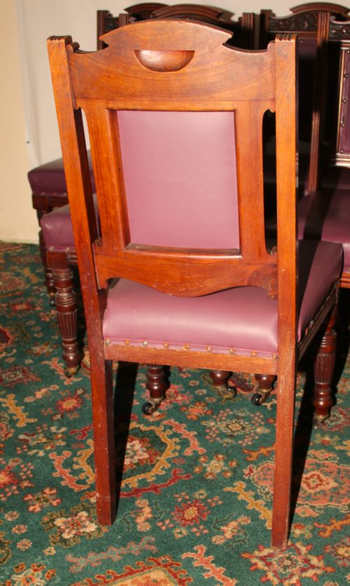 6 IRISH DINING CHAIRS - ADDITIONAL PHOTO 4