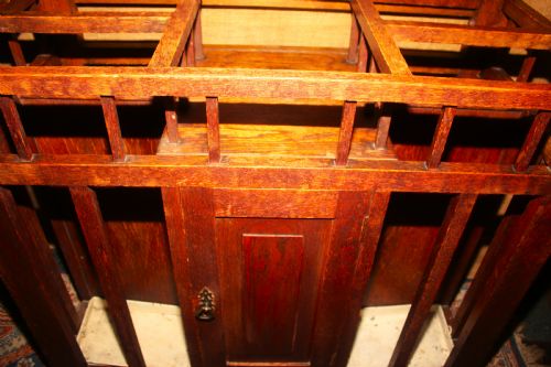 ARTS AND CRAFTS HALL STAND - ADDITIONAL PHOTO 8