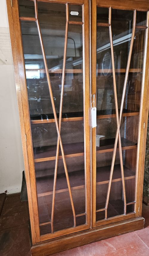 Deco Mahogany Bookcase.