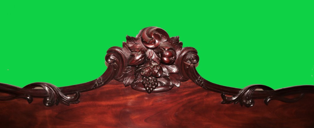 Victorian mahogany 4 door sideboard. View II
