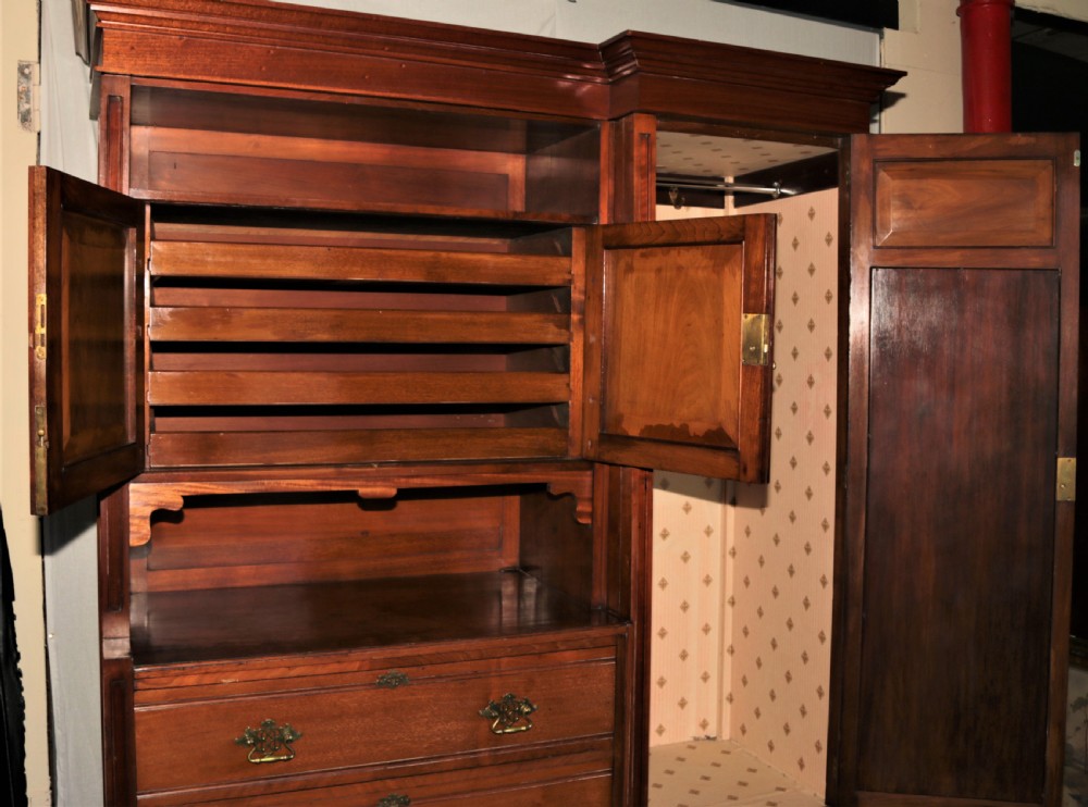 Walnut wardrobe. View VII