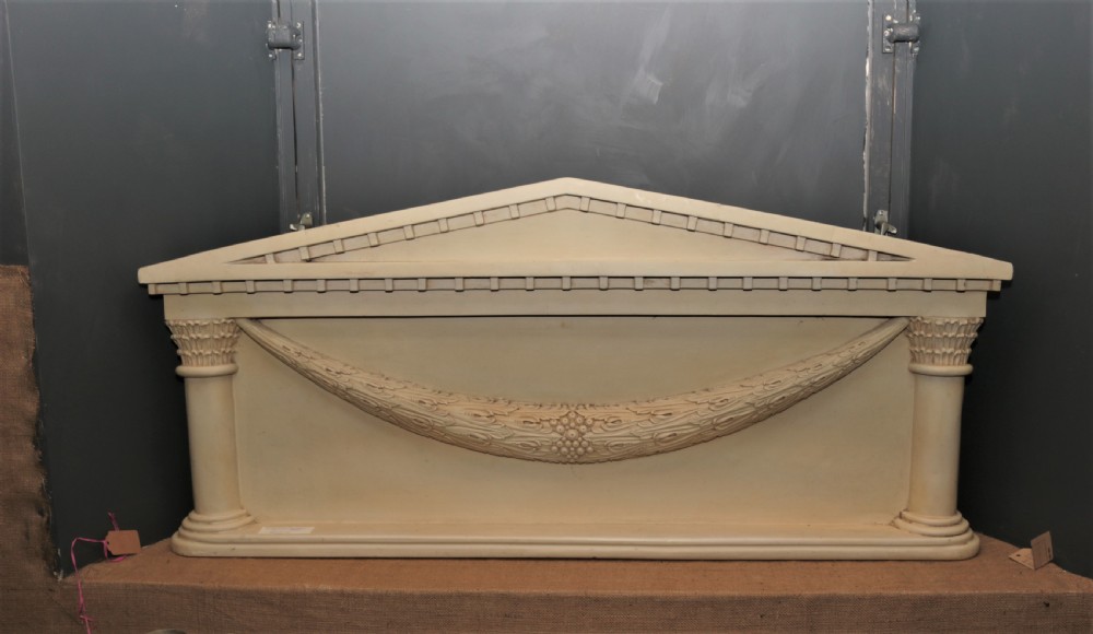 Door pediment circa 1920